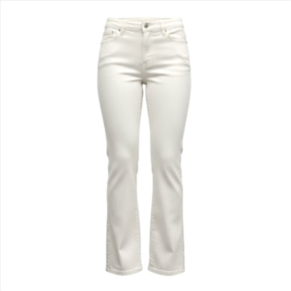 Coldwater Creek Classic Fit Straight Leg Jeans Sz 4‎ (27x30.5) White #186B